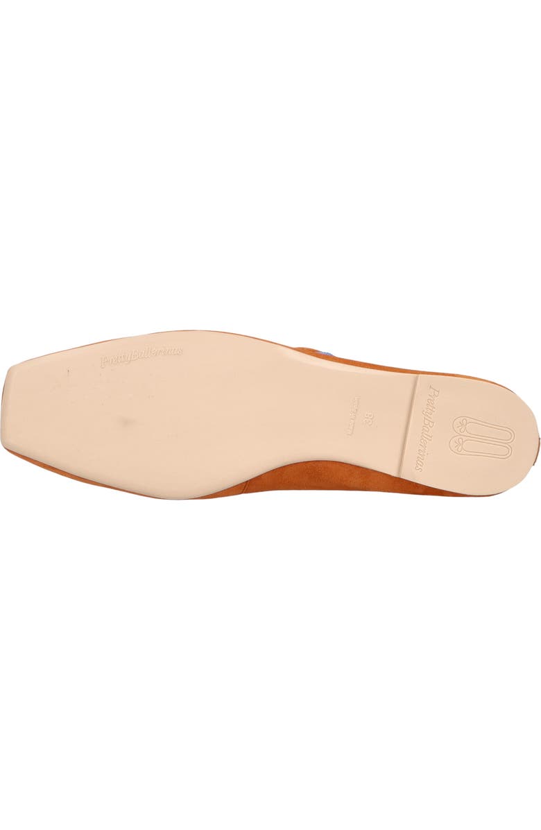 Pretty Ballerinas Square Toe Suede Mary Jane, Alternate, color, Beige
