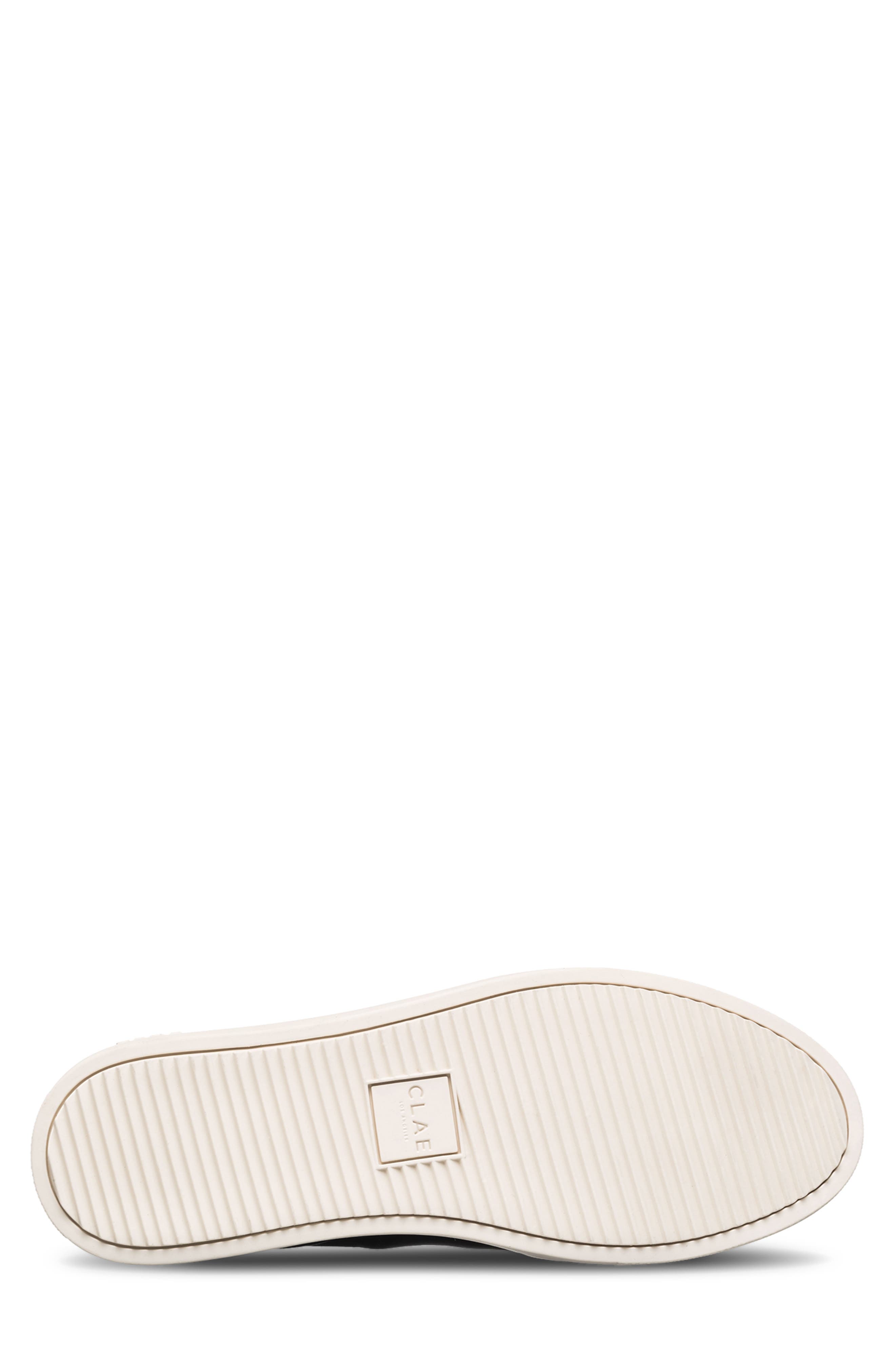 CLAE Deane Sneaker, Alternate, color, Black Milled Leather