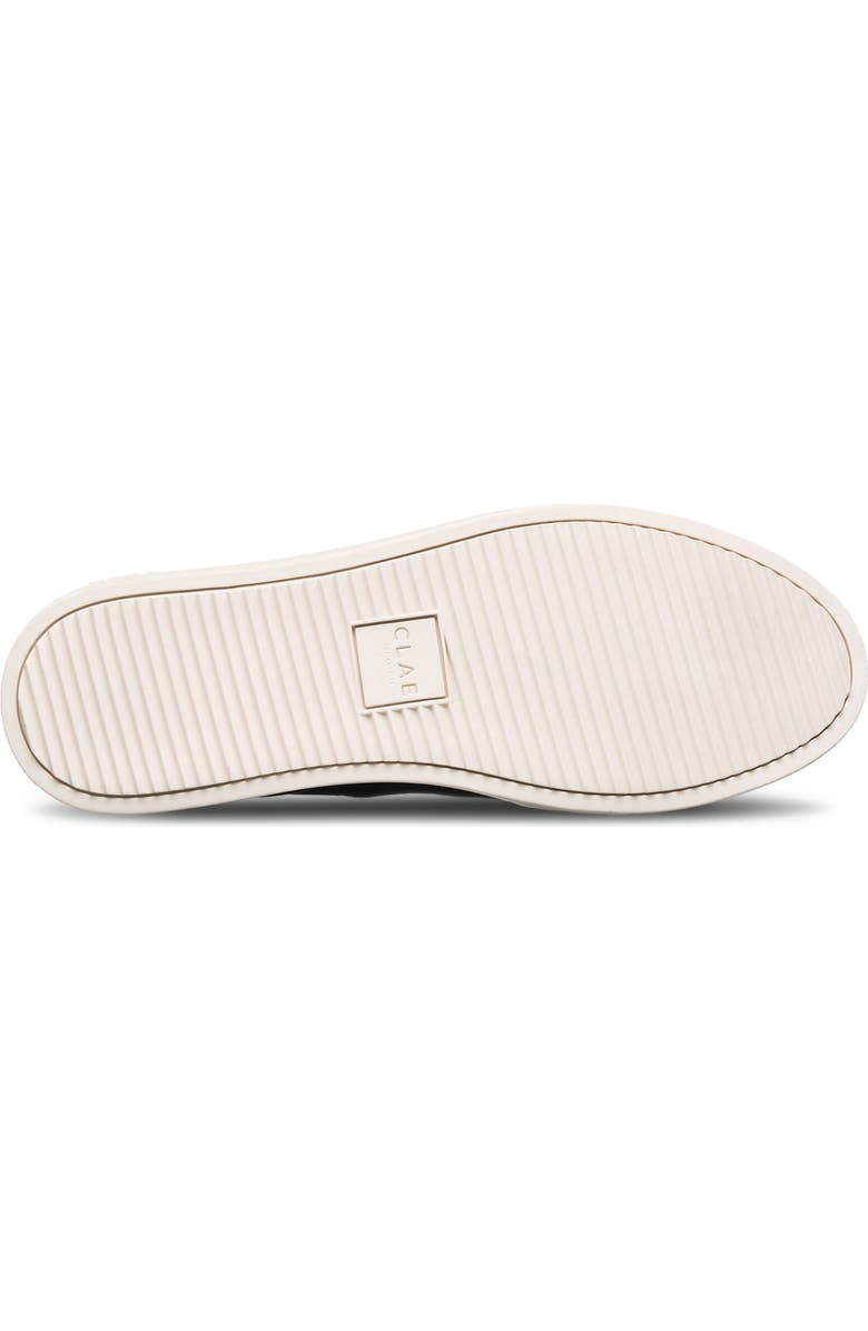 CLAE Deane Sneaker, Alternate, color, Black Milled Leather