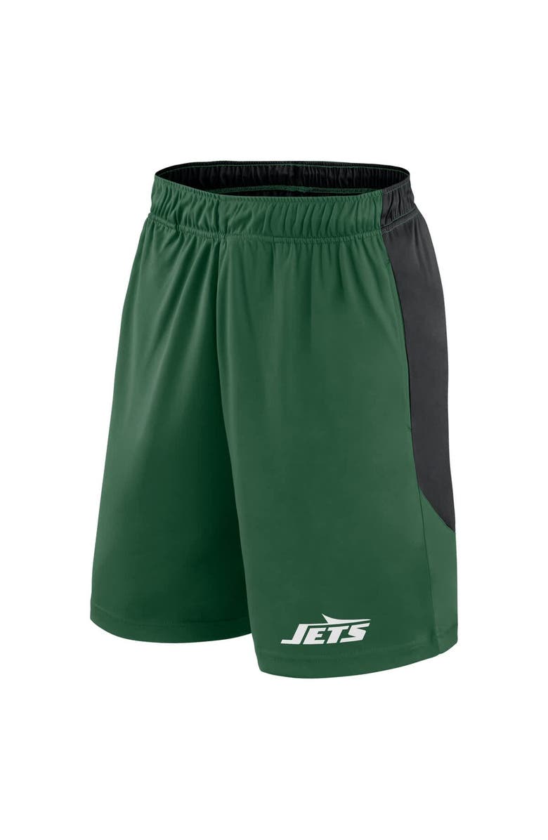 FANATICS Men's Fanatics Green/Black New York Jets Launch Shorts, Alternate, color, Green
