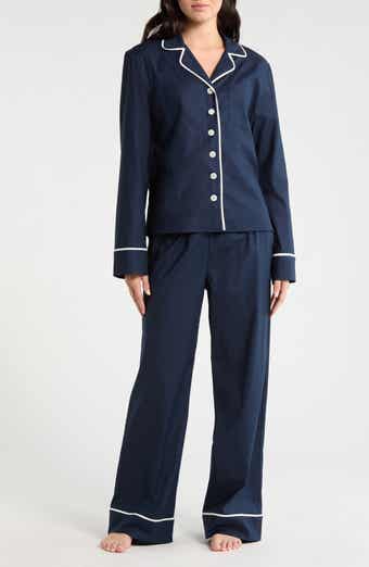 Coco Piped Stretch Cotton Pajamas