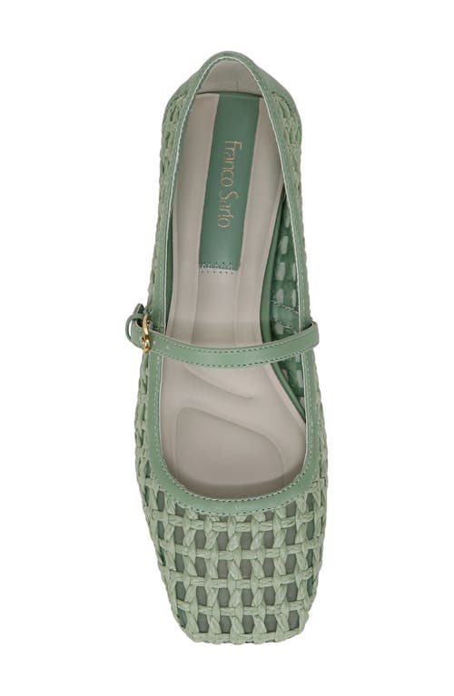 Franco Sarto Tinsley Mary Jane Flat In Green