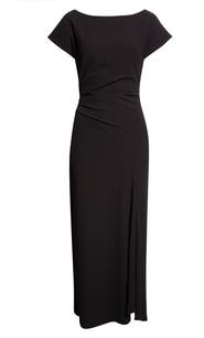 Lela Rose Cascade Stretch Crepe Dress