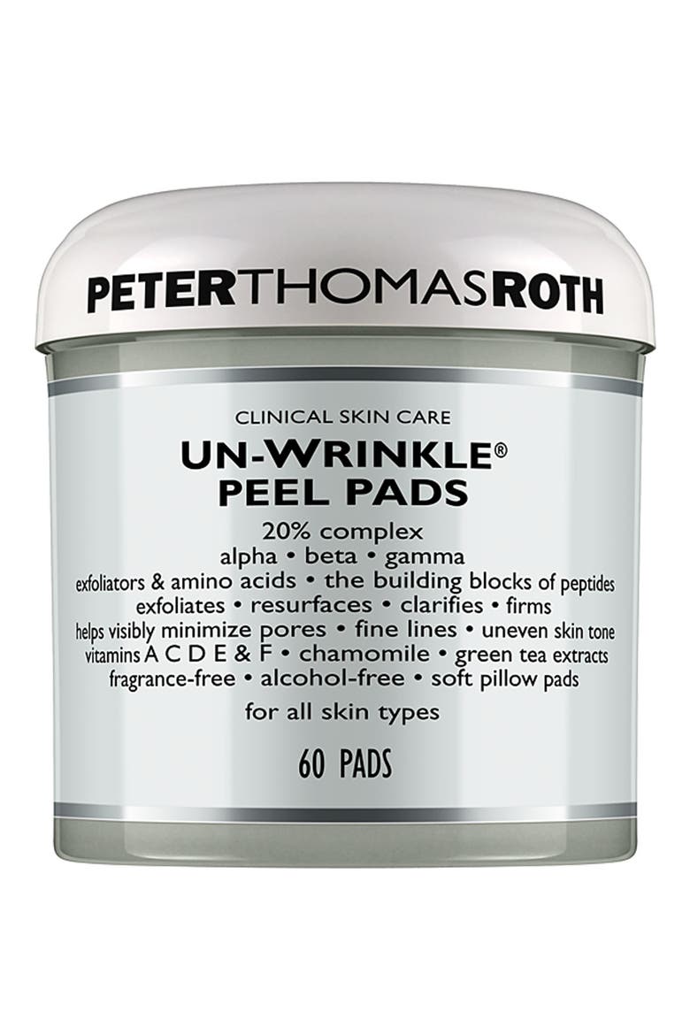 Un-Wrinkle® Peel Pads, Main, color, NO COLOR