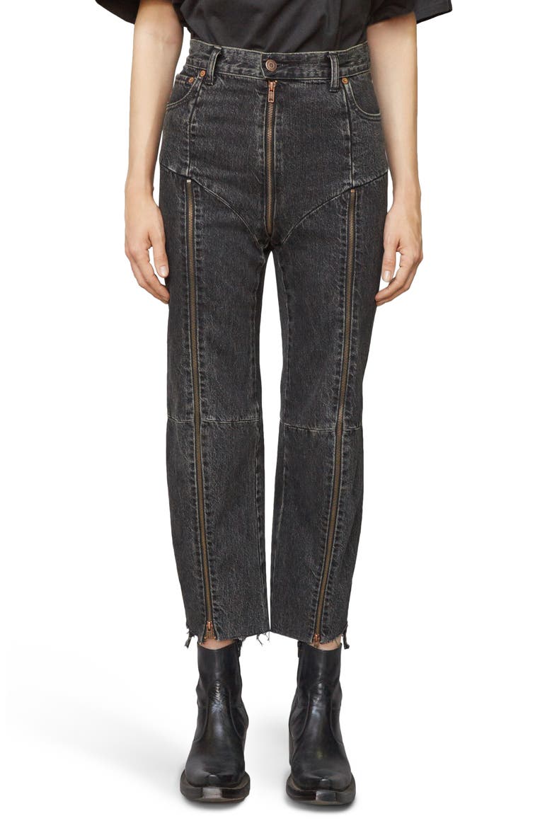 x Levi's® Reworked Jeans, Main, color, BLACK