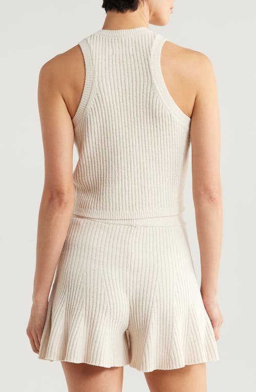 Shop Ugg(r) Elaenia Cozy Knit Lite Tank Sweater In Sand