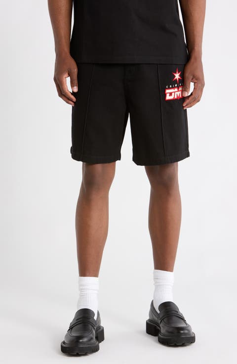 Star Logo Cotton Shorts