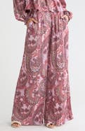 L'AGENCE Lillian Paisley Wide Leg Pants