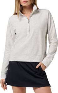 TravisMathew Cloud Half Zip Pullover