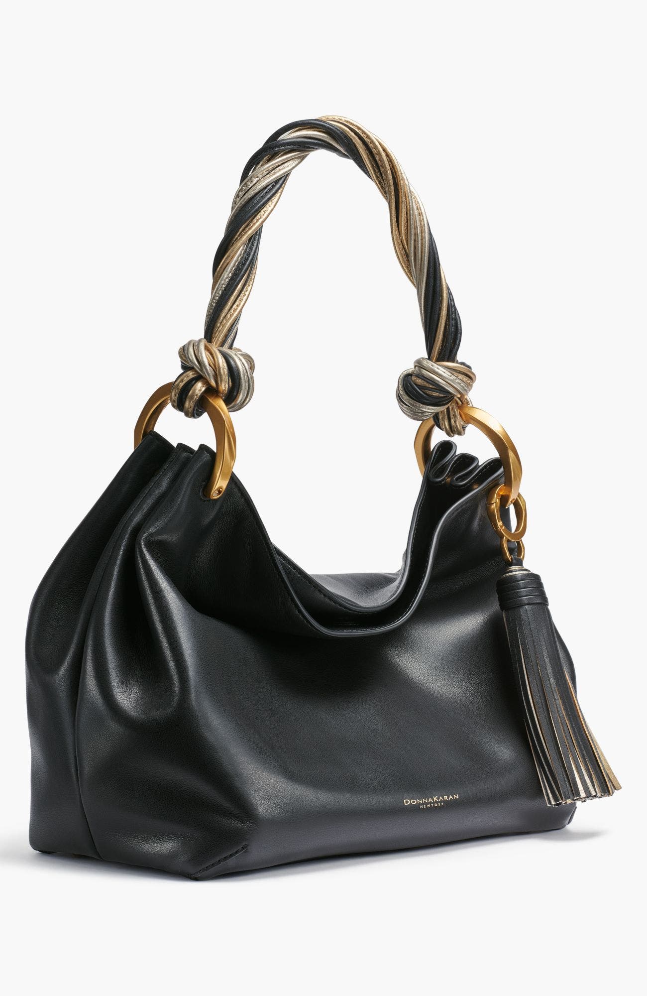 Glenwood Shoulder Bag, Alternate, color, Black/Gold
