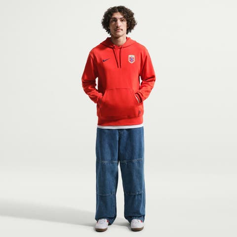 Men's Nike Red Norway National Team Club Hoodie