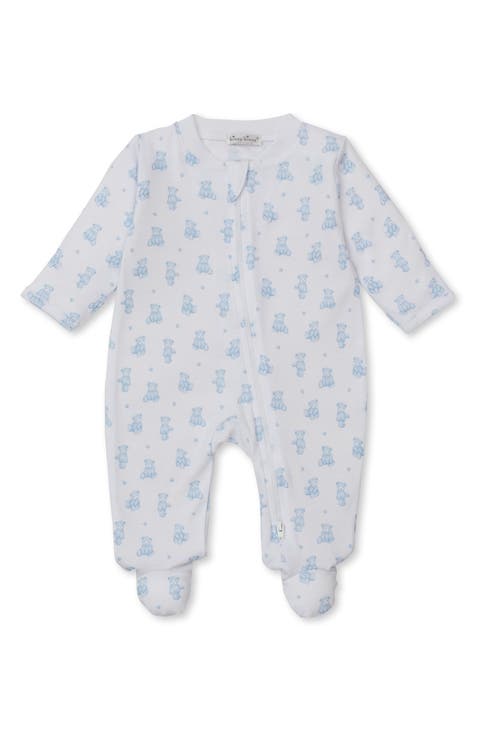Print Pima Cotton Footie (Baby)