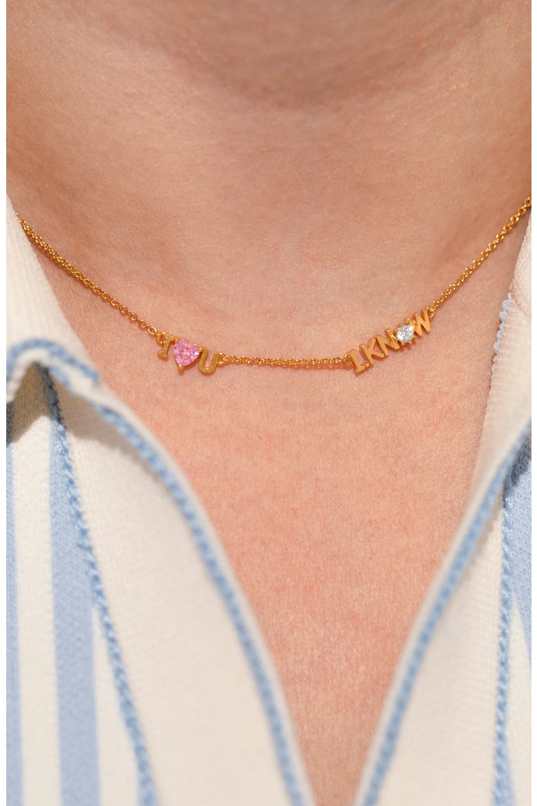 Star Wars™ I Love You I Know Necklace, Alternate, color, GOLD