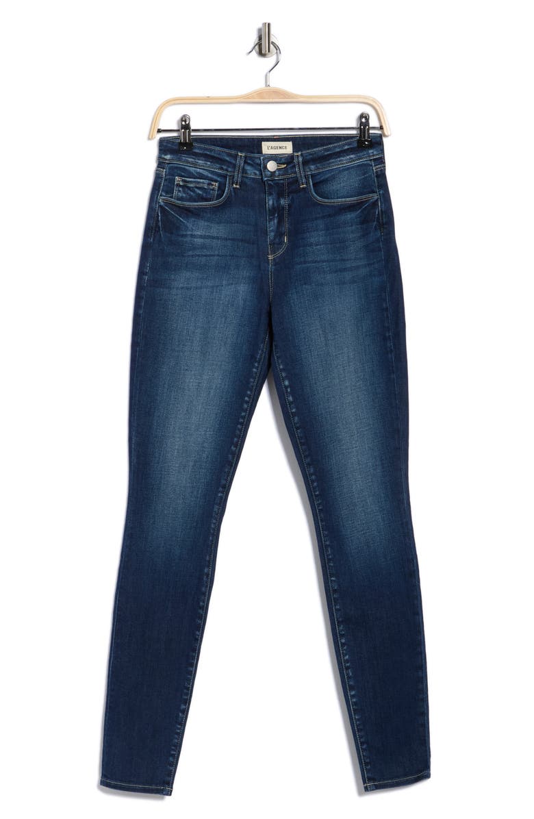 L'AGENCE Marguerite High Waist Skinny Jeans, Alternate, color, Lavelle