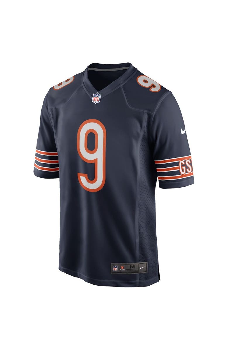 Nike Men's Nike Nick Foles Navy Chicago Bears Game Jersey, Alternate, color,