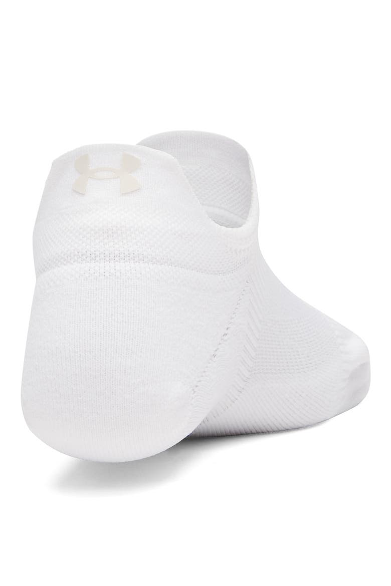 Vanish 3-Pack Performance No Show Socks, Alternate, color, 100 WHITE