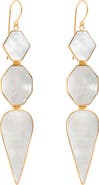 Freya Rose Warrioress Mother of Pearl Earring
