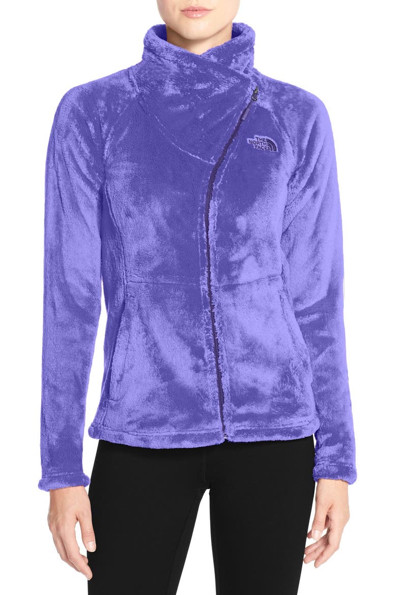 'Bellarine' Raschel Fleece Jacket, Main, color, STARRY PURPLE