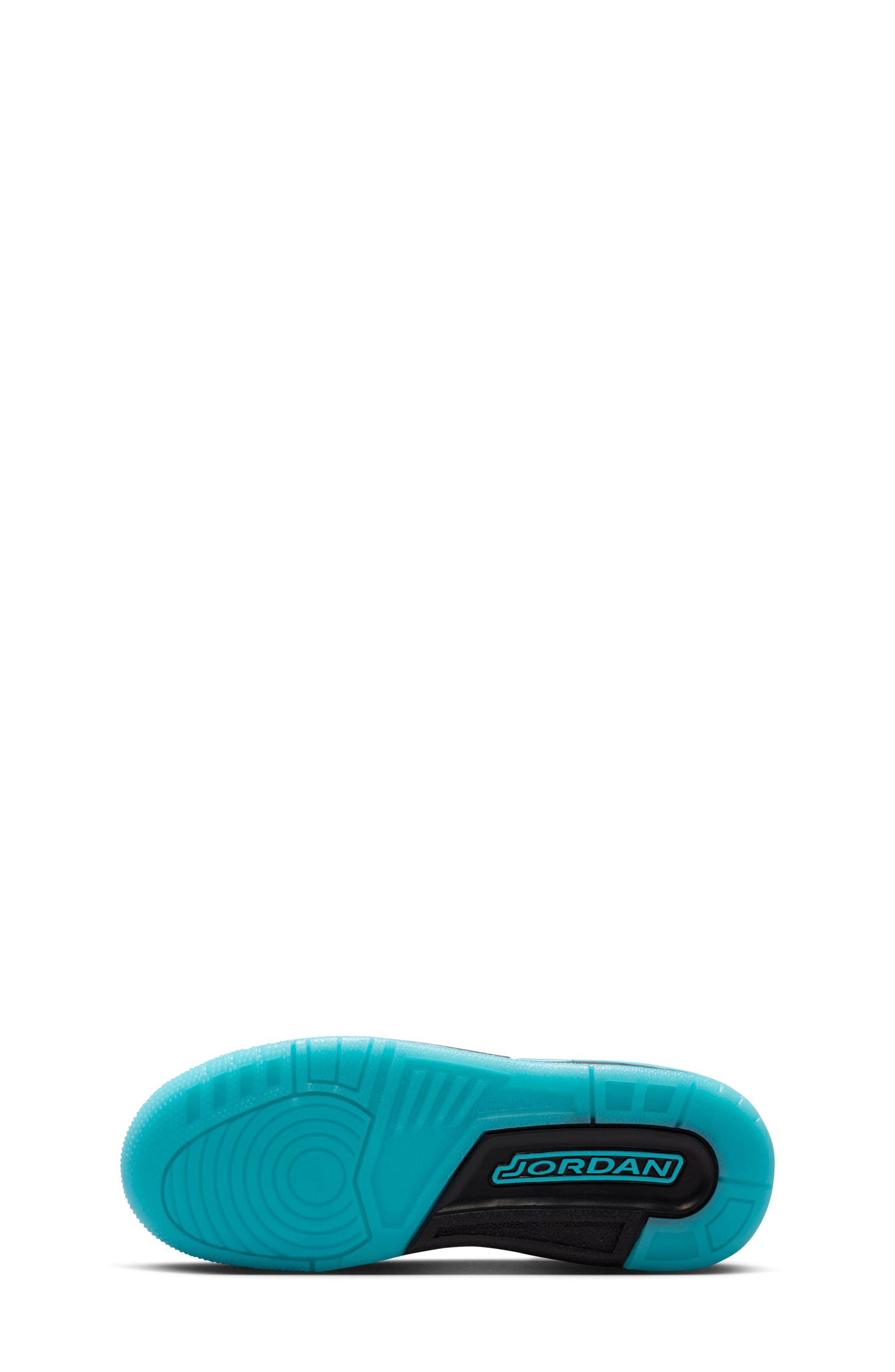 Jordan Kids' Spizike Low Sneaker, Alternate, color, Black/ Wolf Grey/ Blue