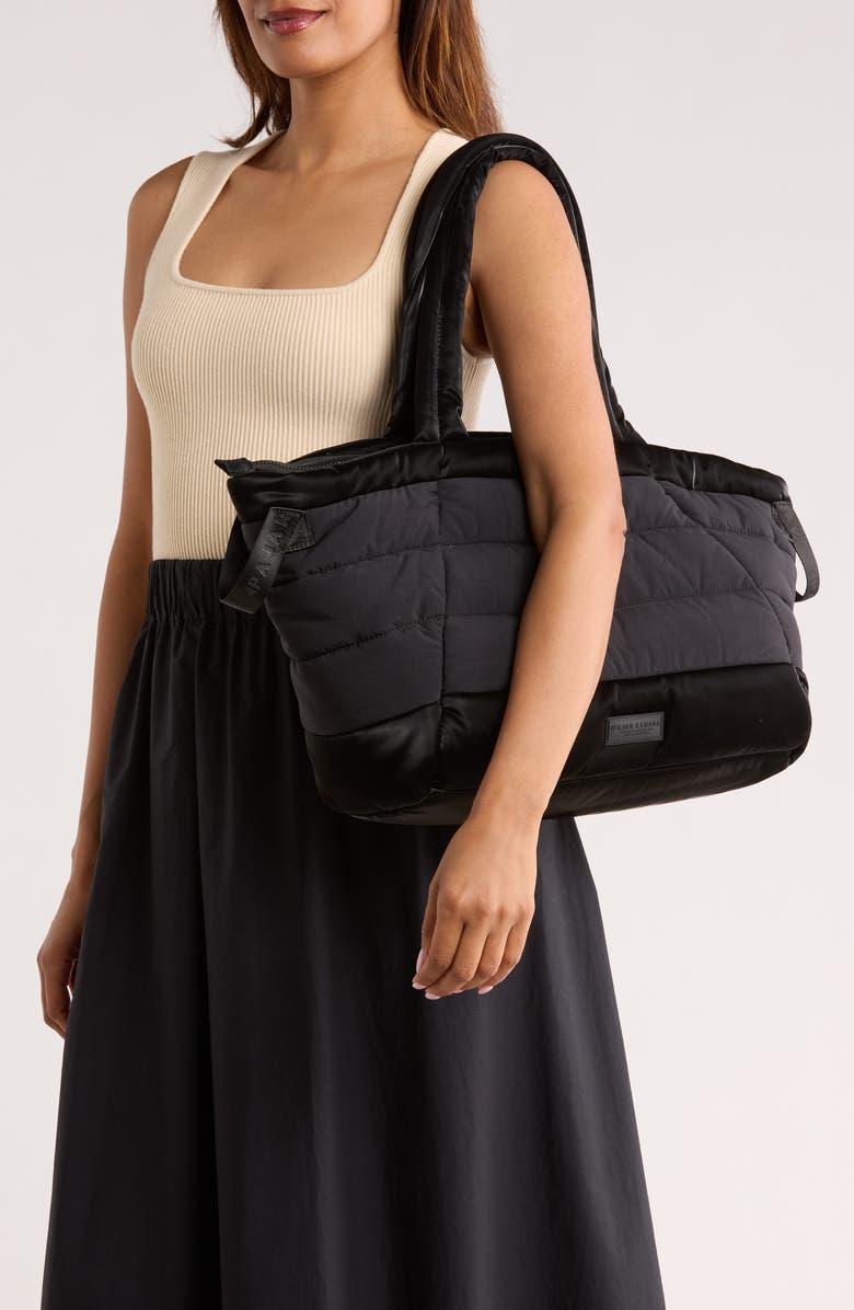 Pajar Celion Puffy Tote Bag, Alternate, color, Black