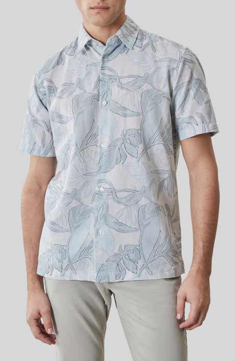 Stratford Cotton Short Sleeve Button-Up Shirt