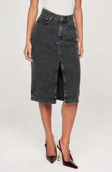 DL1961 Lexie High Waist Denim Skirt