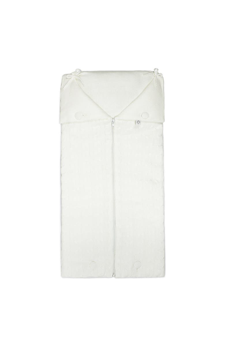 RIAN TRICOT Blanket Cocoon, Main, color, Off White