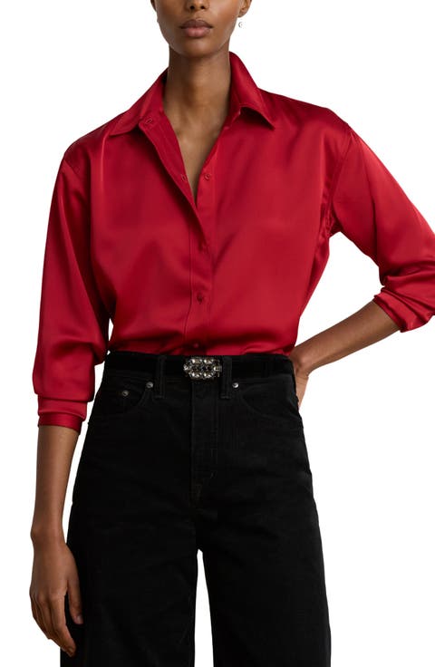Satin Charmeuse Shirt