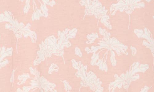 Rag & Bone Summer Leaf T-shirt In Pink