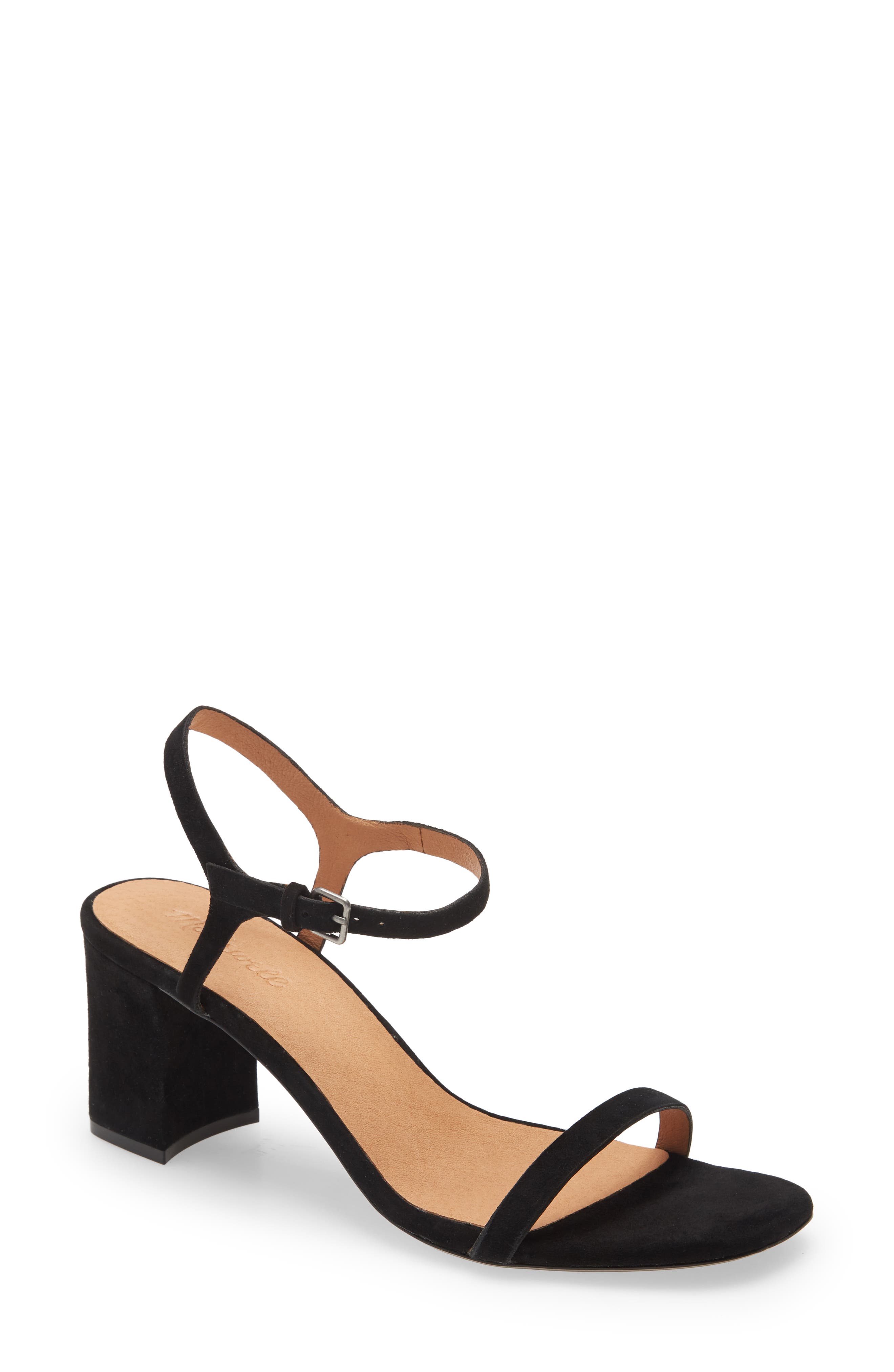 Madewell The Hollie Ankle Strap Sandal, Main, color, 