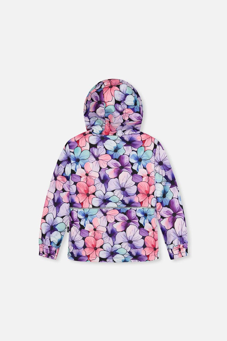 Floral Jacket & Foot Strap Pants Two Piece Snowsuit, Alternate, color, Purple Floral Print