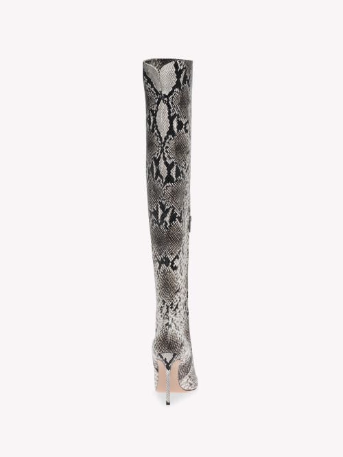 Gianvito Rossi 85mm Christina Boots In Grey
