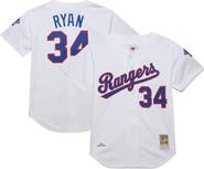 Mitchell & Ness Men's Mitchell & Ness Nolan Ryan Nolan Ryan White Texas Rangers 1993 Cooperstown Collection Authentic Jersey