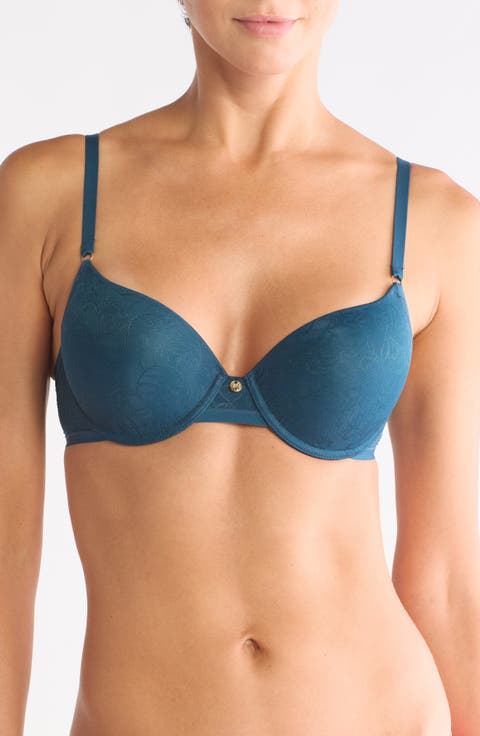 Sheer Jacquard Full Fit Contour Underwire Bra