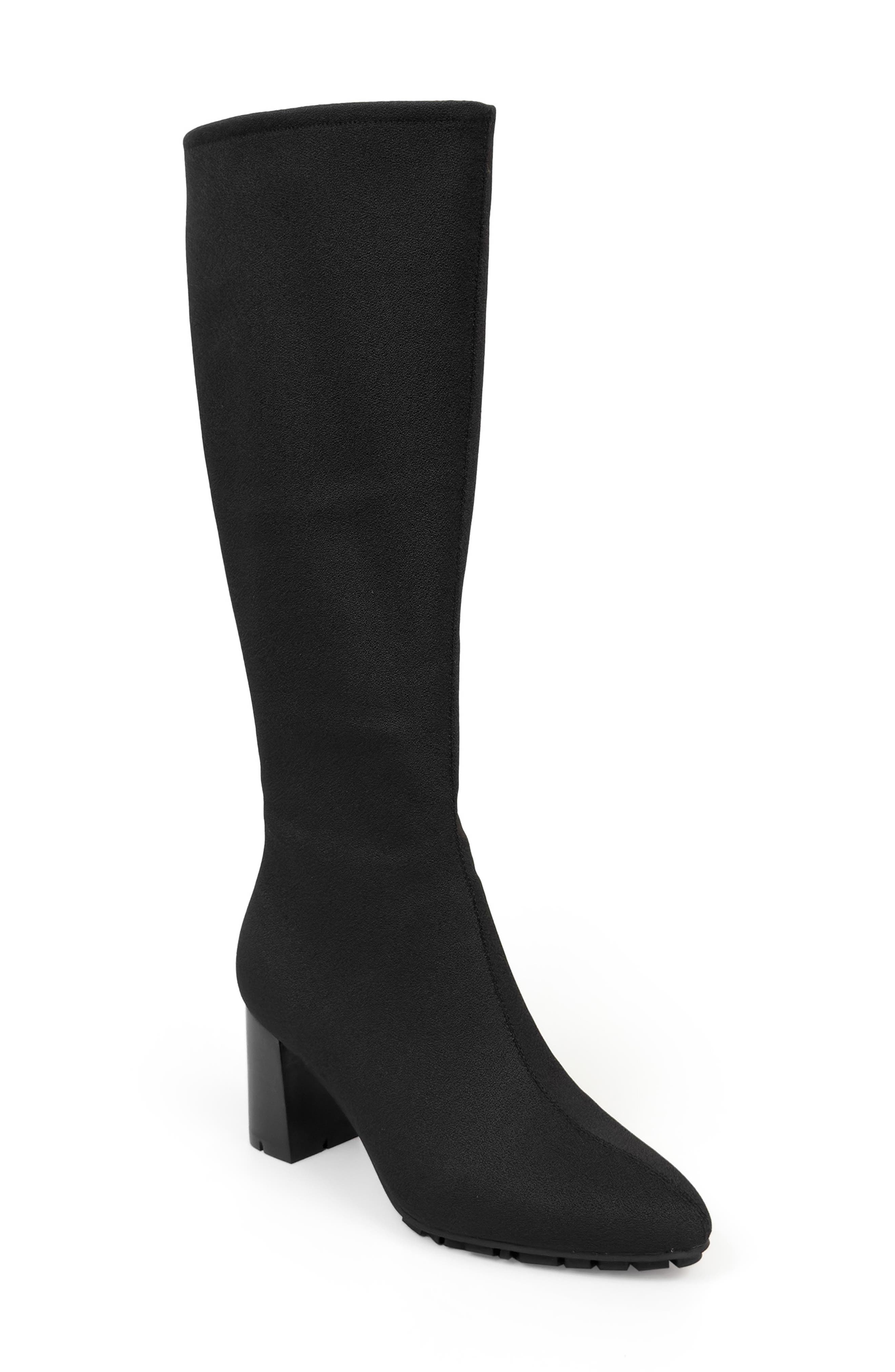  Black Stretch Crepon