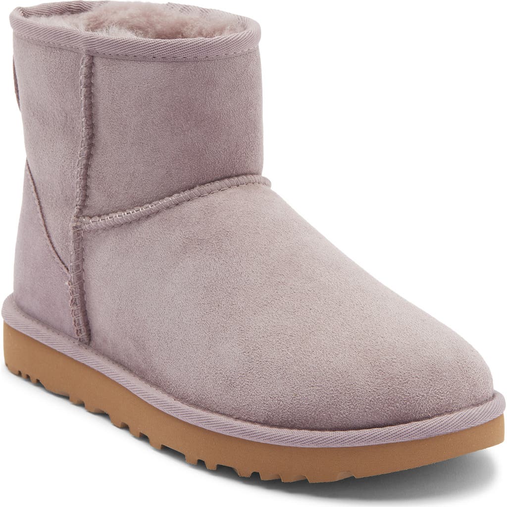 Ugg ® Classic Mini Ii Genuine Shearling Lined Boot In Pink