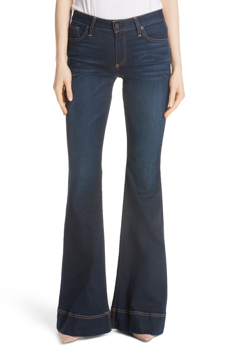 Alice + Olivia Jeans Beautiful Bell Bottom Jeans, Main, color, 