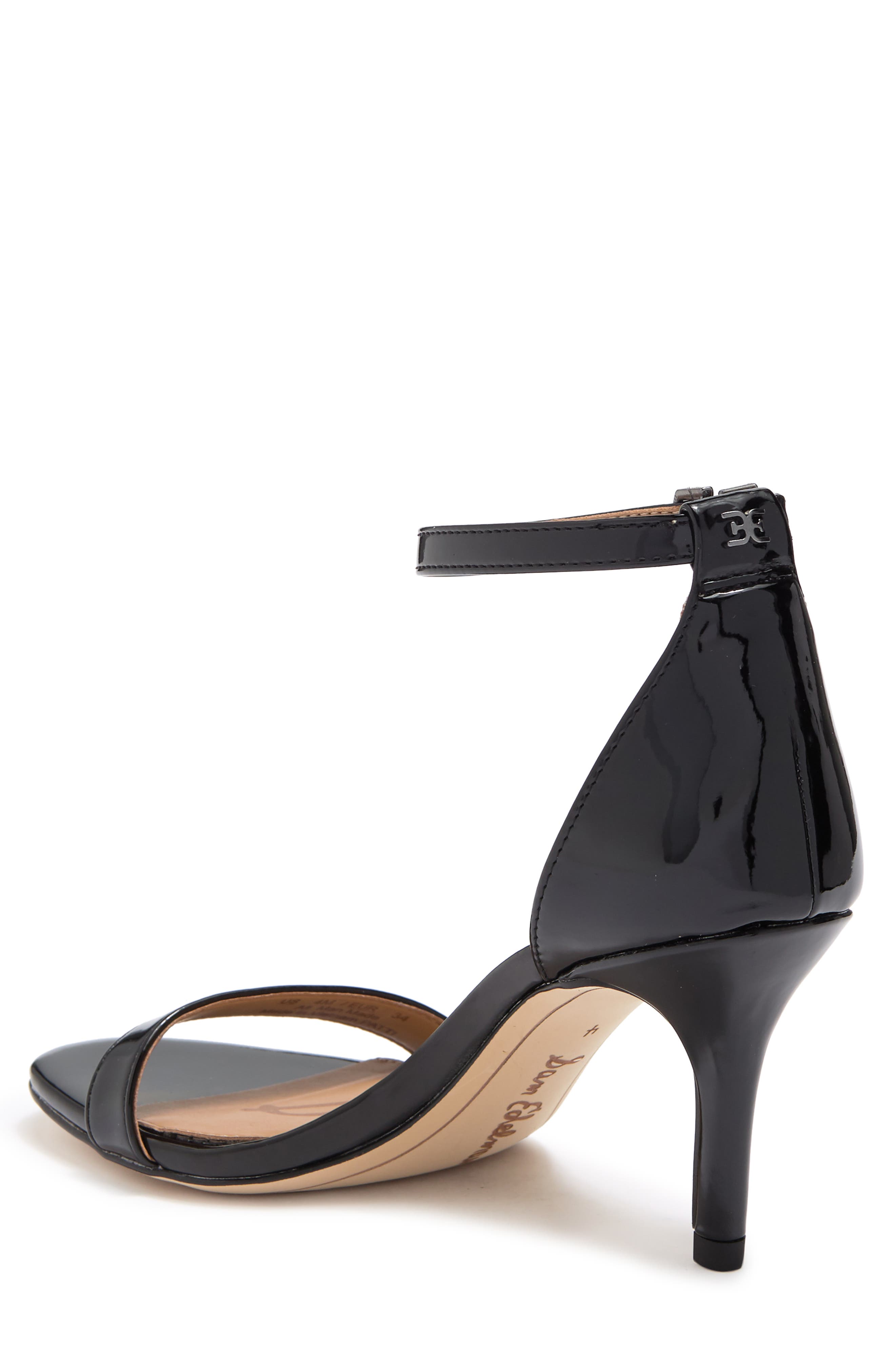 Sam Edelman Patti Ankle Strap Sandal, Alternate, color, Black