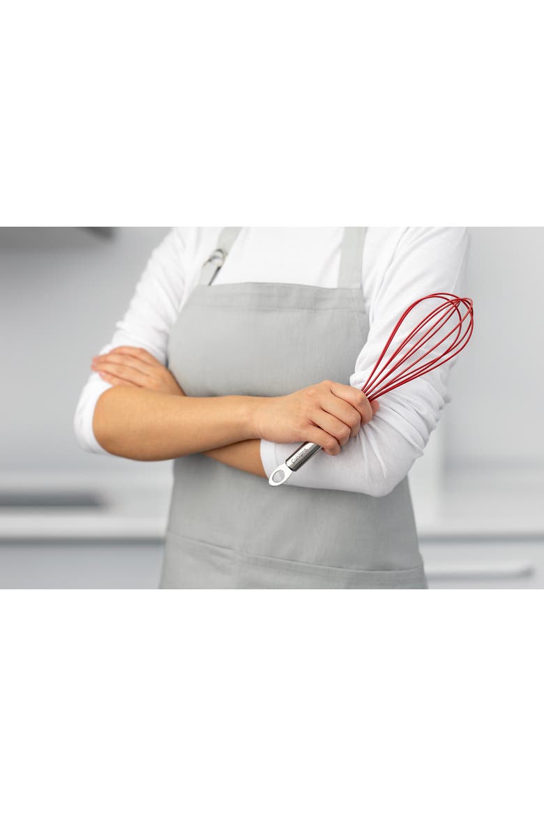 12 Inch Silicone Balloon Whisk, Alternate, color, Red