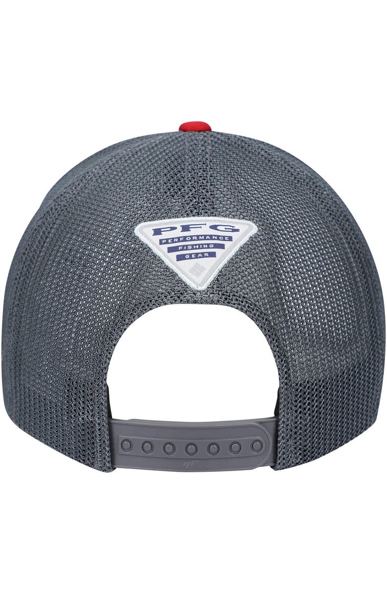 Columbia Men's Columbia Cardinal Arkansas Razorbacks PFG Snapback Adjustable Hat, Alternate, color, Cardinal