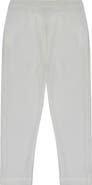 Busy Bees Leggings Cream Ribbed Knit