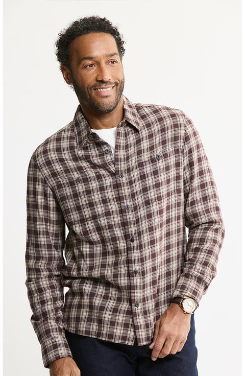 Rye Soft Touch Flannel Workshirt