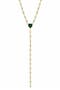 By the Yard Cubic Zirconia Y-Necklace