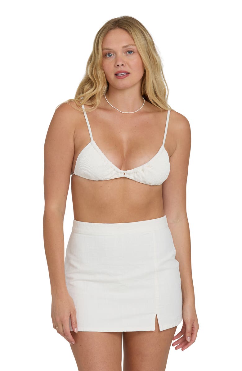 Billabong Wave Washed Miniskirt, Alternate, color, Salt Crystal