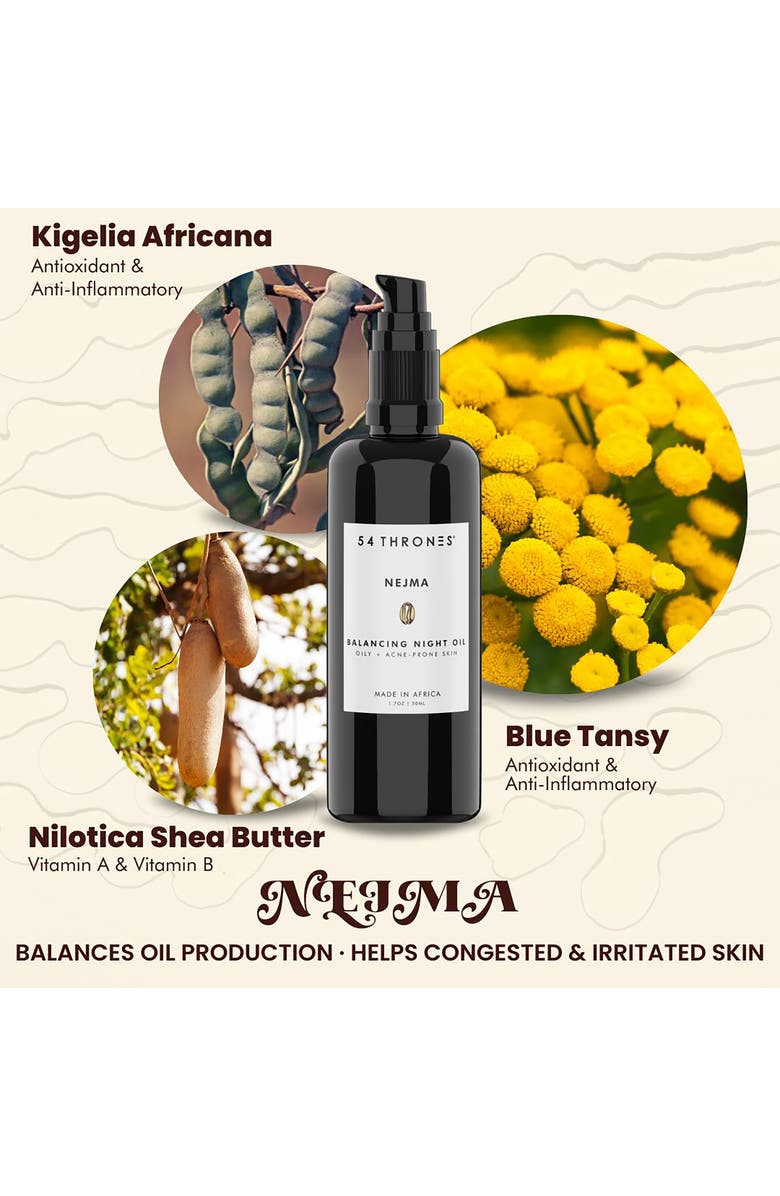 54 Thrones Nejma Balancing Night Oil, Alternate, color,