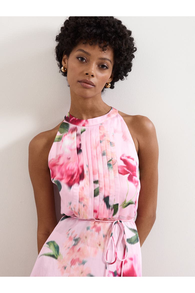Bethany Midi Dress, Alternate, color, Pink