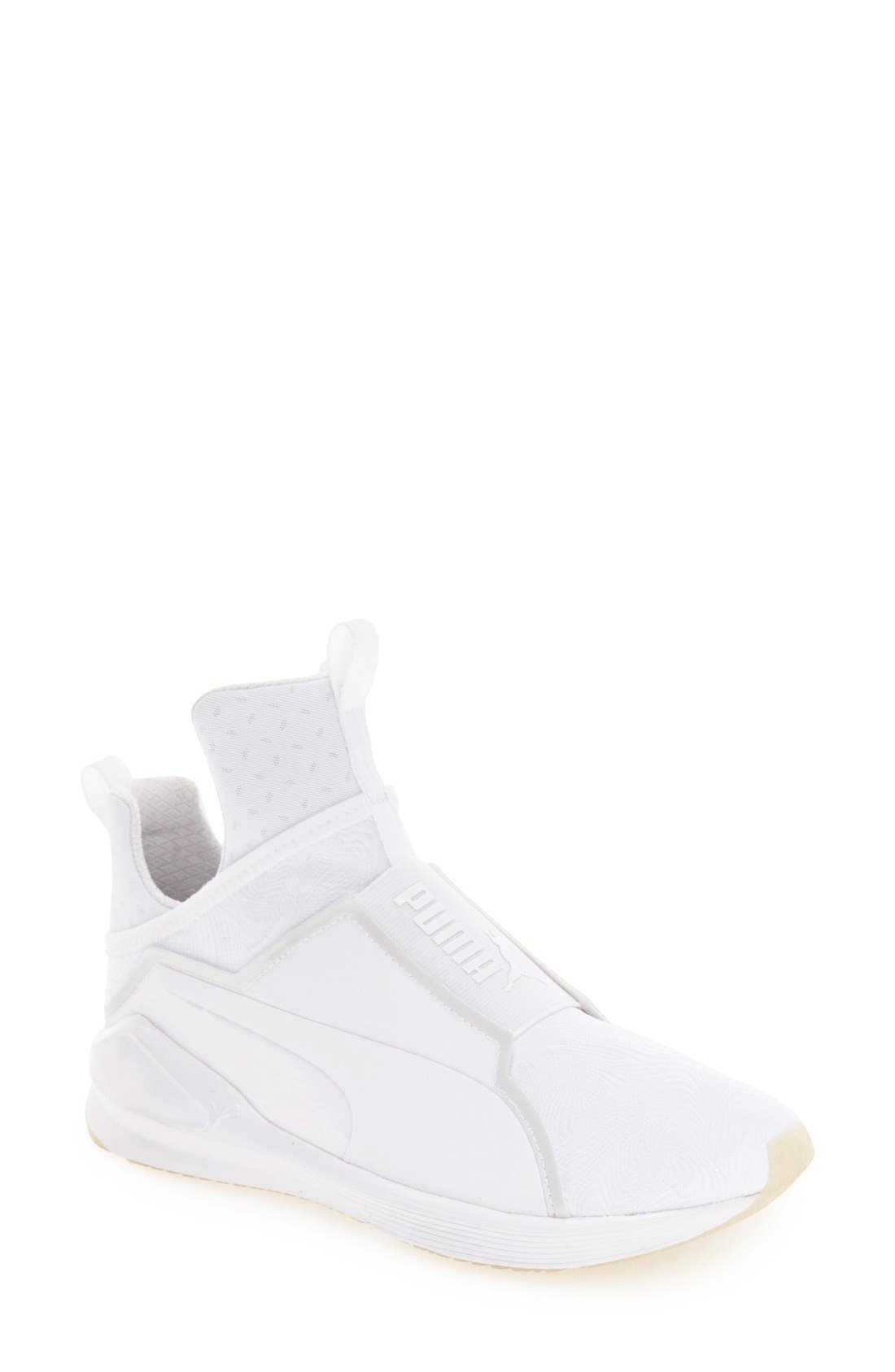'Fierce Bright' Sneaker, Main, color, WHITE