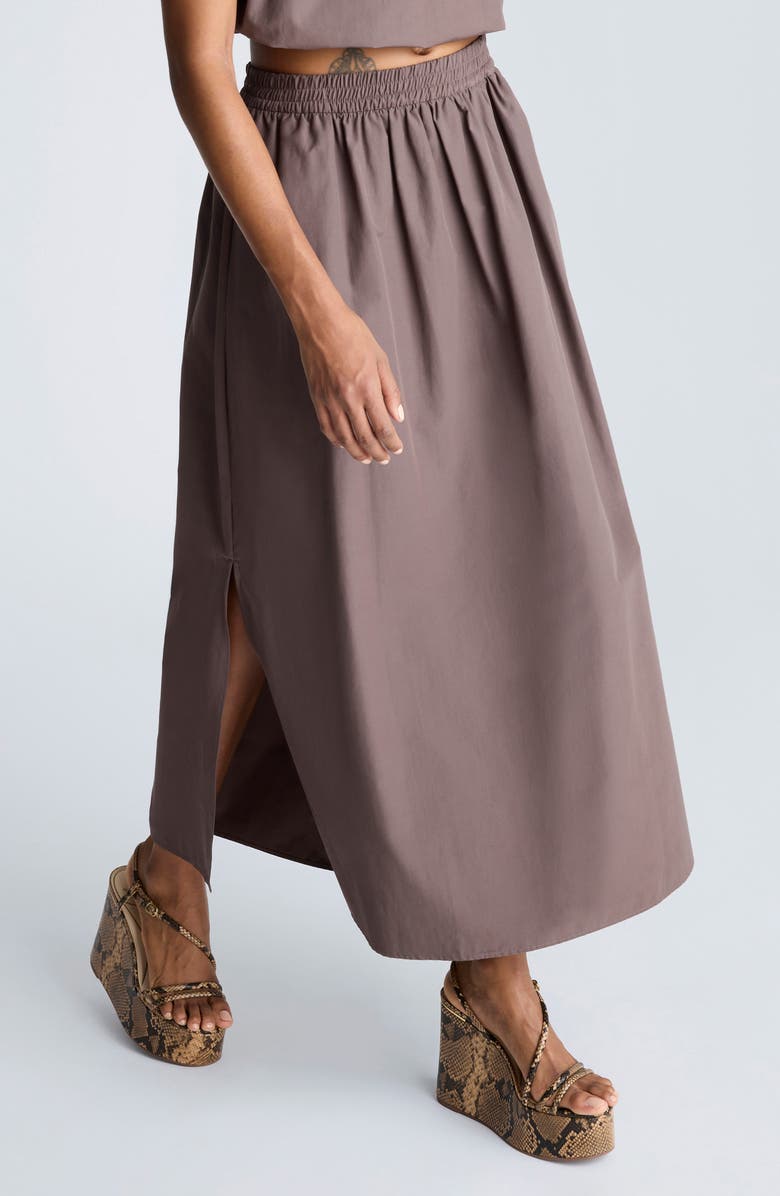 Kenneth Cole Side Slit Maxi Skirt, Alternate, color, 