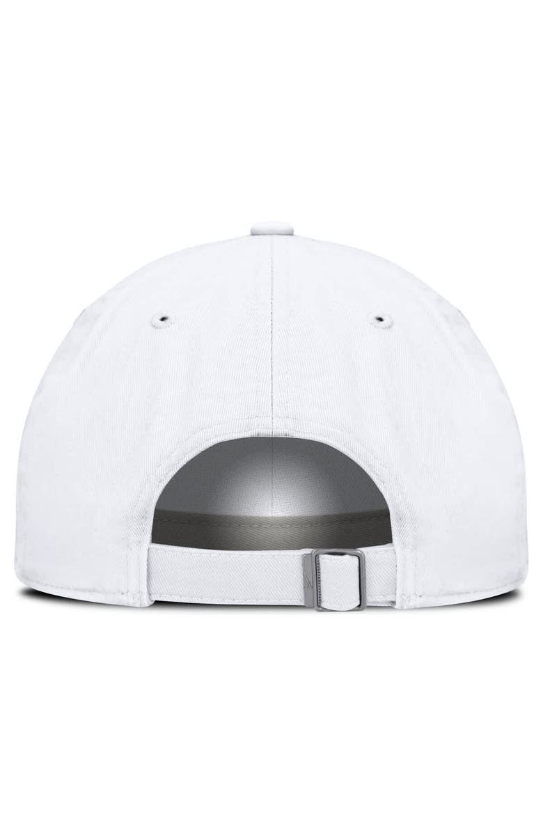 Nike Men's Nike White Michigan State Spartans Core Club Mascot Wordmark Adjustable Hat, Alternate, color, White