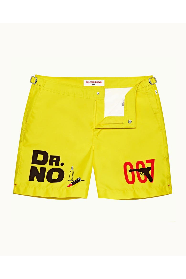 Bulldog Tailored-Fit Swim Shorts, Main, color, DR NO II